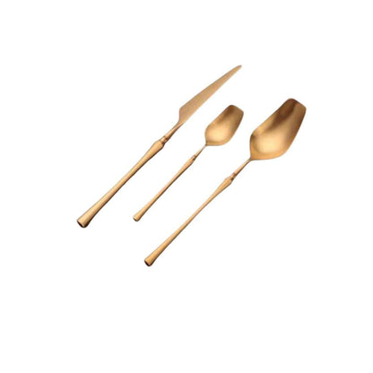 The Southern Atelier – Satin Gold Cutlery Set - The Southern AtelierSKU_1762349632577_89
