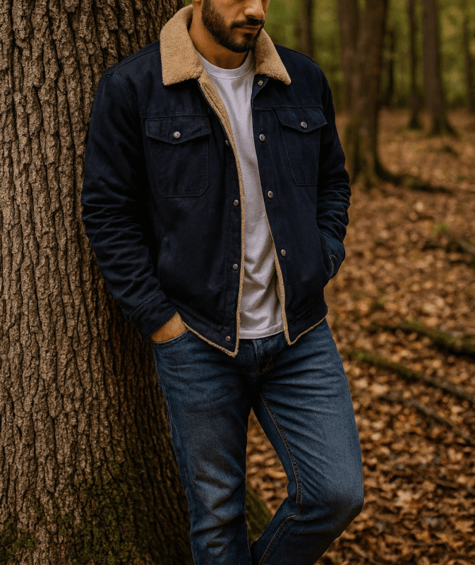 The Southern Atelier - Sherpa - Lined Jacket for Winter Warmth - The Southern AtelierSKU_1778870209289_493