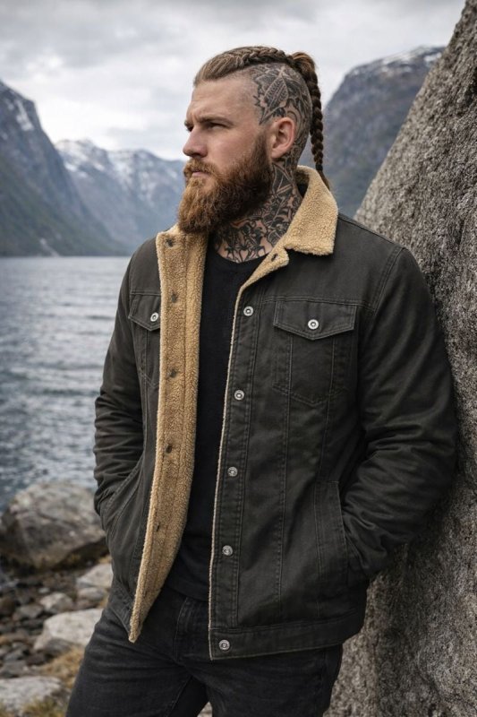 The Southern Atelier - Sherpa - Lined Jacket for Winter Warmth - The Southern AtelierSKU_1778870209289_493