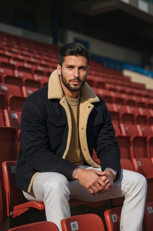 The Southern Atelier - Sherpa - Lined Jacket for Winter Warmth - The Southern AtelierSKU_1778870209289_493