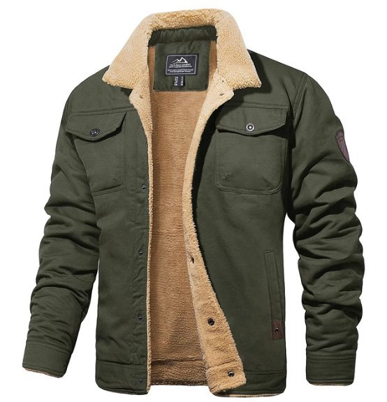 The Southern Atelier - Sherpa - Lined Jacket for Winter Warmth - The Southern AtelierSKU_1778870209290_144