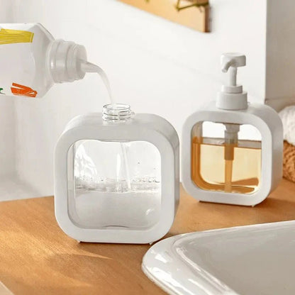 The Southern Atelier – Sleek Ceramic Soap Dispenser in Soft White for a Serene Ambiance - The Southern AtelierSKU_1764698762555_742