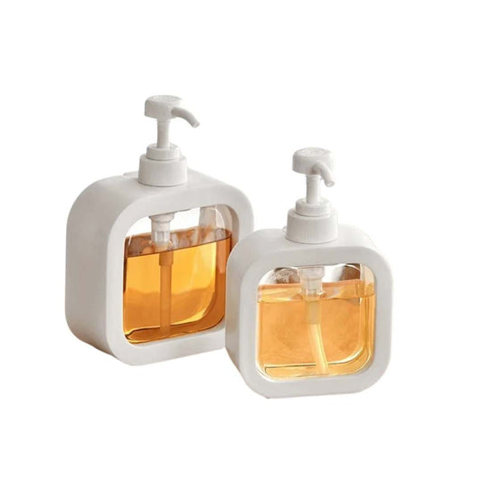 The Southern Atelier – Sleek Ceramic Soap Dispenser in Soft White for a Serene Ambiance - The Southern AtelierSKU_1764698762555_742