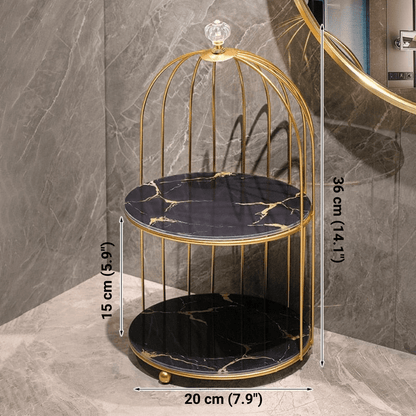 The Southern Atelier – Sleek Metal Vanity Shelf for Elegant Storage Solution and Timeless Aesthetics - The Southern AtelierSKU_1758918587542_203