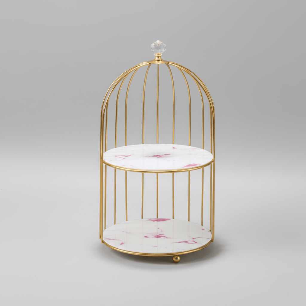 The Southern Atelier – Sleek Metal Vanity Shelf for Elegant Storage Solution and Timeless Aesthetics - The Southern AtelierSKU_1758918587542_263