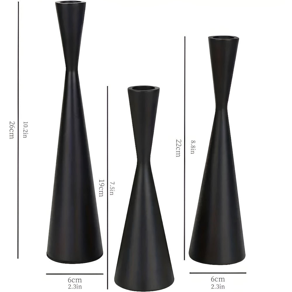 The Southern Atelier – Sleek Nordic Brass Candlesticks - The Southern AtelierSKU_1755202277118_237