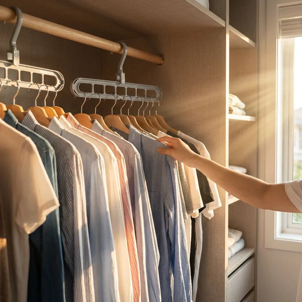 The Southern Atelier – Sleek Wooden Closet Hangers for Timeless Spaces - The Southern AtelierSKU_1775909236181_434