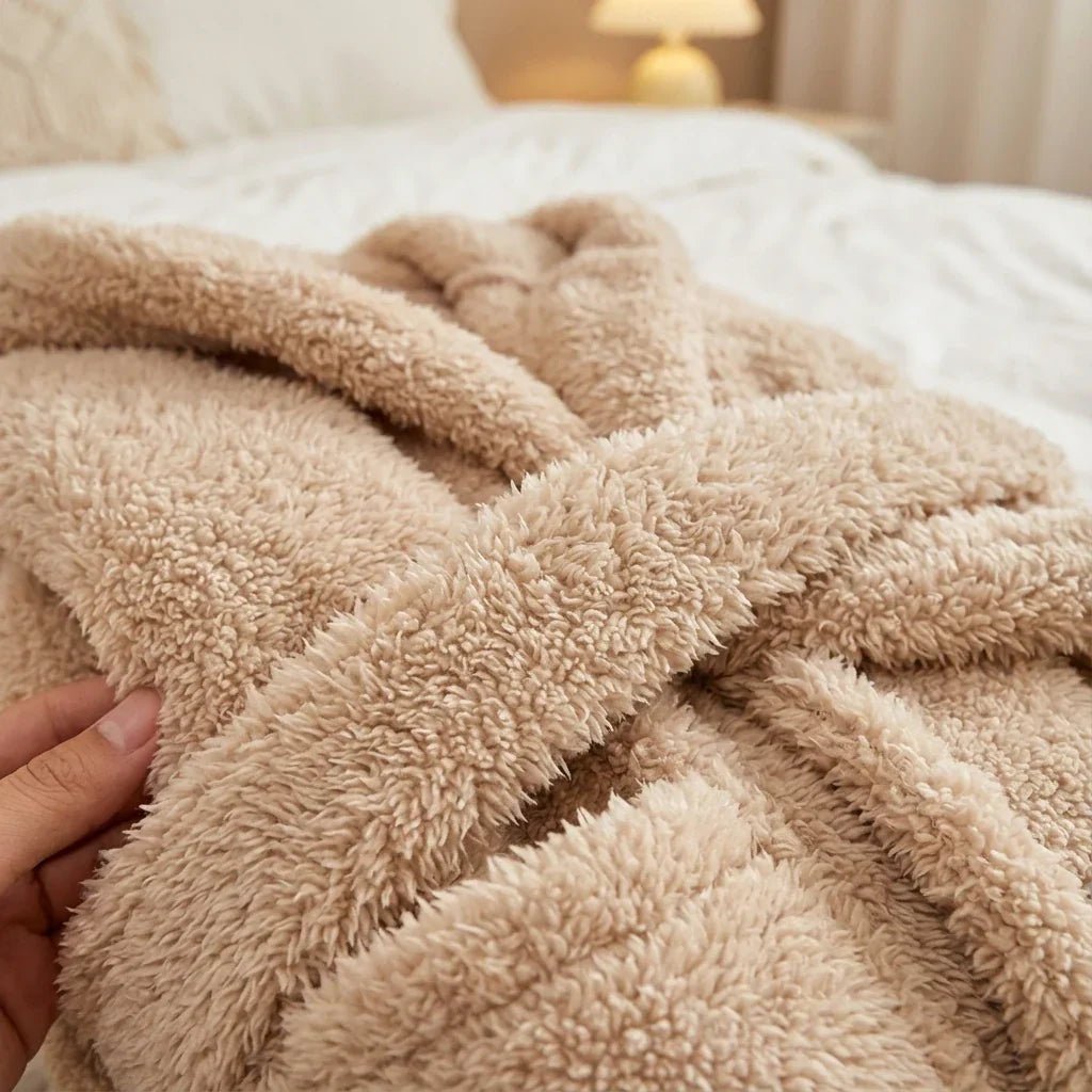 The Southern Atelier – Soft Velvet Hooded Robe in Serene Grey for Modern Interiors - The Southern AtelierSKU_1775909228958_514