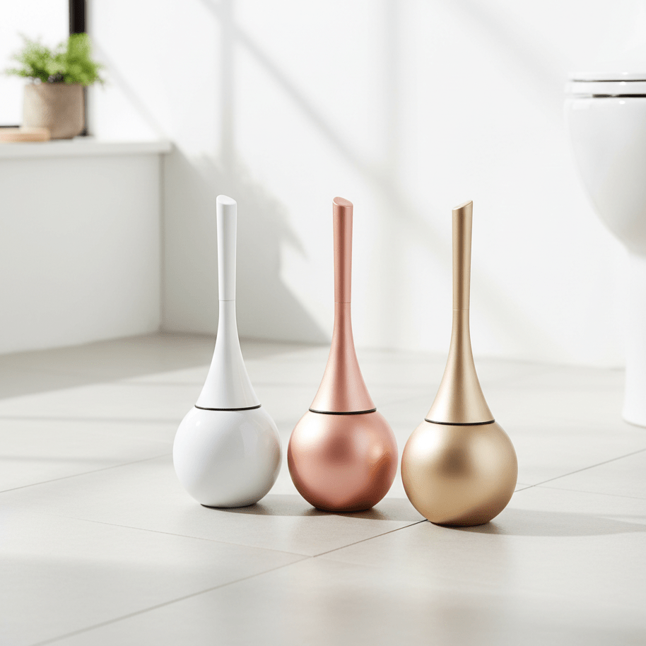 The Southern Atelier – Sophisticated Ceramic Toilet Brush with Sleek Lines and Neutral Tones for a Serene Ambiance - The Southern AtelierSKU_1762849897167_712