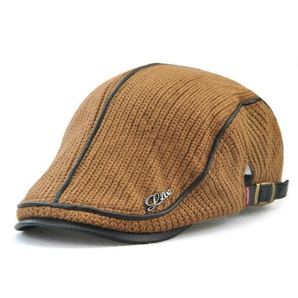 The Southern Atelier - Sorrento Flat Cap in Viscose-Wool Blend with Adjustable Brass Buckle for a Secure, Comfortable Fit - The Southern AtelierSKU_1778870037415_409