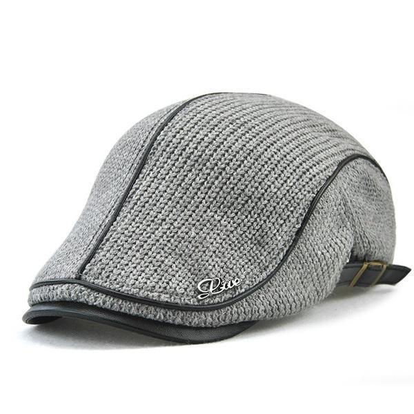 The Southern Atelier - Sorrento Flat Cap in Viscose-Wool Blend with Adjustable Brass Buckle for a Secure, Comfortable Fit - The Southern AtelierSKU_1778870037415_872