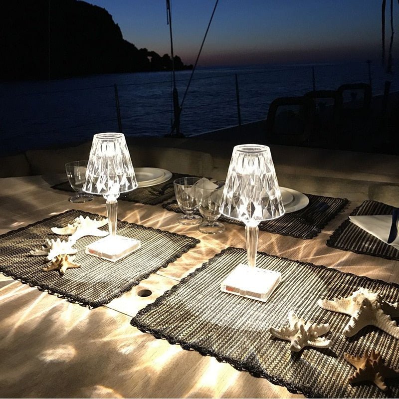 The Southern Atelier – Sparkle Glam Table Lamp - The Southern AtelierSKU_1755802834841_346