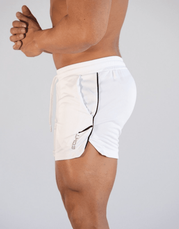 The Southern Atelier - Sparton Elite Shorts in Quick-Dry Four-Way Stretch with Zip Pockets for Gym and Running - The Southern AtelierSKU_1784316614227_531