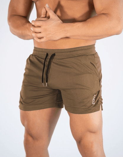 The Southern Atelier - Sparton Elite Shorts in Quick-Dry Four-Way Stretch with Zip Pockets for Gym and Running - The Southern AtelierSKU_1784316614227_531