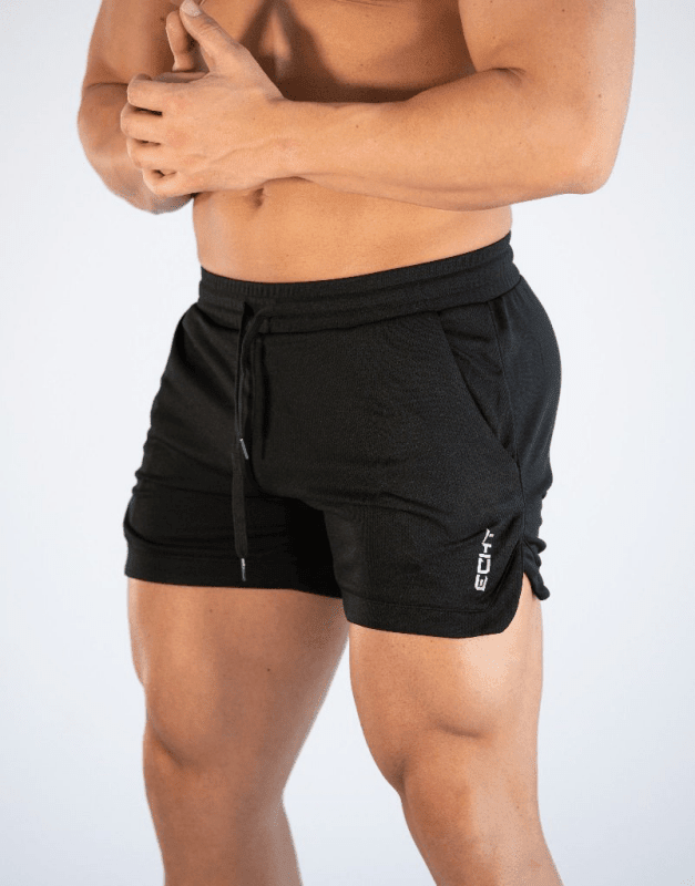The Southern Atelier - Sparton Elite Shorts in Quick-Dry Four-Way Stretch with Zip Pockets for Gym and Running - The Southern AtelierSKU_1784316614227_571