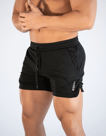 The Southern Atelier - Sparton Elite Shorts in Quick-Dry Four-Way Stretch with Zip Pockets for Gym and Running - The Southern AtelierSKU_1784316614227_571
