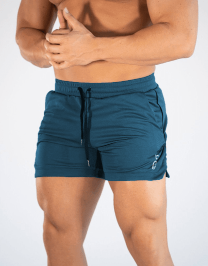 The Southern Atelier - Sparton Elite Shorts in Quick-Dry Four-Way Stretch with Zip Pockets for Gym and Running - The Southern AtelierSKU_1784316614227_907