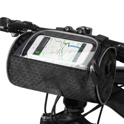 The Southern Atelier - Speedy Bike Bag in Waterproof Fabric with Touchscreen Window for On-Bike Navigation - The Southern AtelierSKU_1786566227644_172