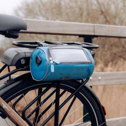 The Southern Atelier - Speedy Bike Bag in Waterproof Fabric with Touchscreen Window for On-Bike Navigation - The Southern AtelierSKU_1786566227644_621