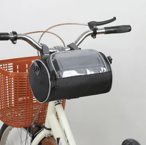 The Southern Atelier - Speedy Bike Bag in Waterproof Fabric with Touchscreen Window for On-Bike Navigation - The Southern AtelierSKU_1786566227644_876
