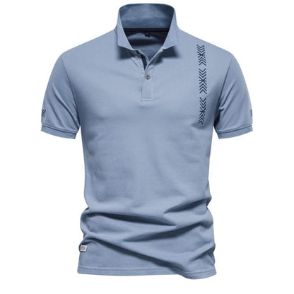 The Southern Atelier - Stanton Polo in Lightweight Cotton-Blend for Breathable All-Day Comfort - The Southern AtelierSKU_1784316660338_191