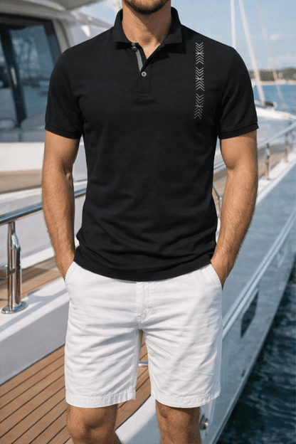 The Southern Atelier - Stanton Polo in Lightweight Cotton-Blend for Breathable All-Day Comfort - The Southern AtelierSKU_1784316660338_191
