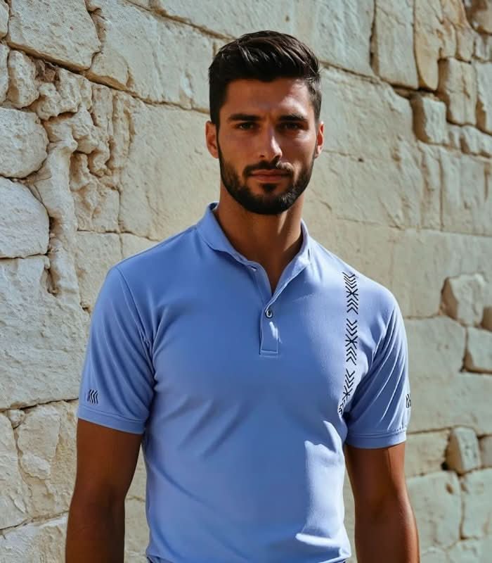 The Southern Atelier - Stanton Polo in Lightweight Cotton-Blend for Breathable All-Day Comfort - The Southern AtelierSKU_1784316660338_191