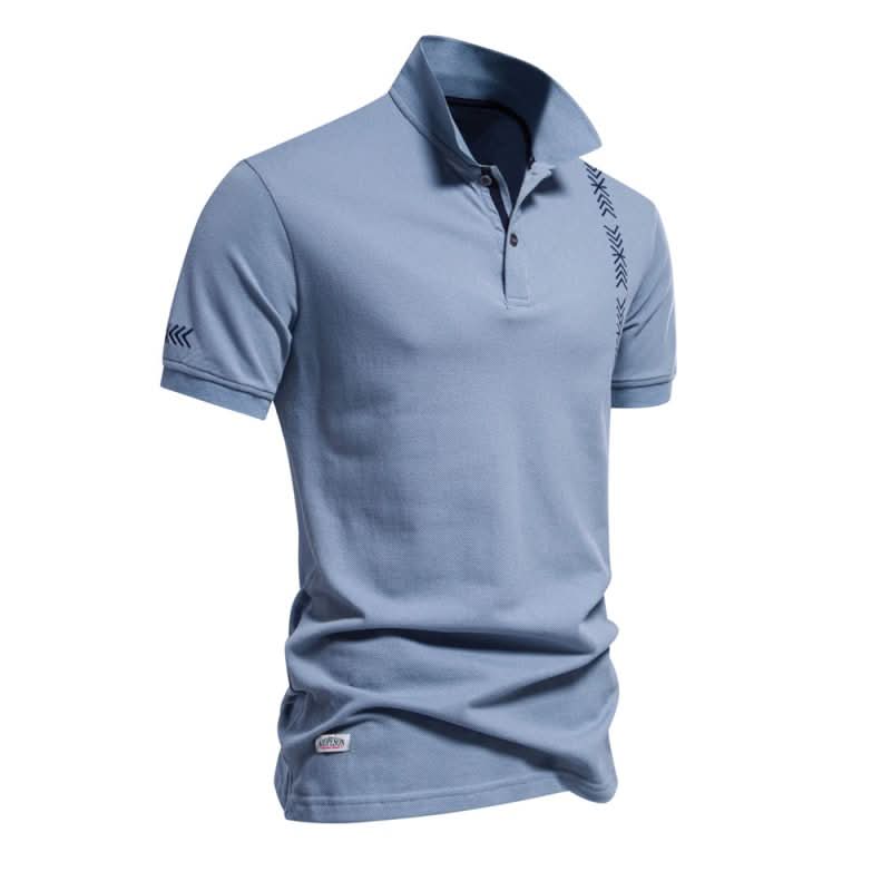 The Southern Atelier - Stanton Polo in Lightweight Cotton-Blend for Breathable All-Day Comfort - The Southern AtelierSKU_1784316660338_191