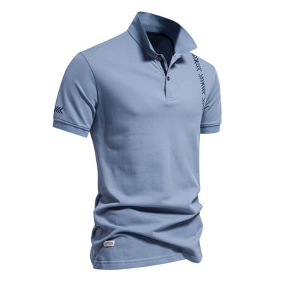 The Southern Atelier - Stanton Polo in Lightweight Cotton-Blend for Breathable All-Day Comfort - The Southern AtelierSKU_1784316660338_191