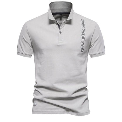 The Southern Atelier - Stanton Polo in Lightweight Cotton-Blend for Breathable All-Day Comfort - The Southern AtelierSKU_1784316660338_191