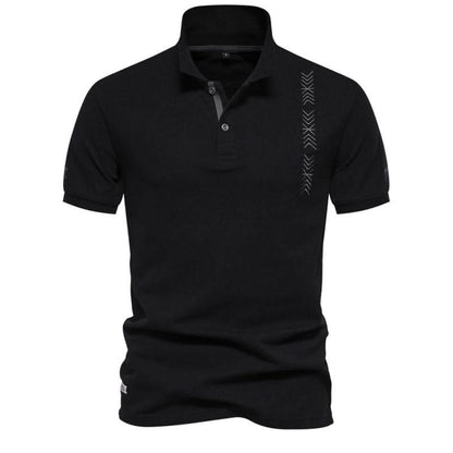 The Southern Atelier - Stanton Polo in Lightweight Cotton-Blend for Breathable All-Day Comfort - The Southern AtelierSKU_1784316660338_923