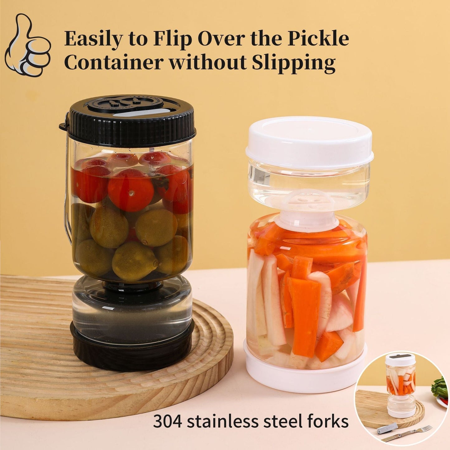 The Southern Atelier – Stylish Glass Pickle Jar with Functional Elegance for Modern Interiors - The Southern AtelierSKU_1775909317241_102