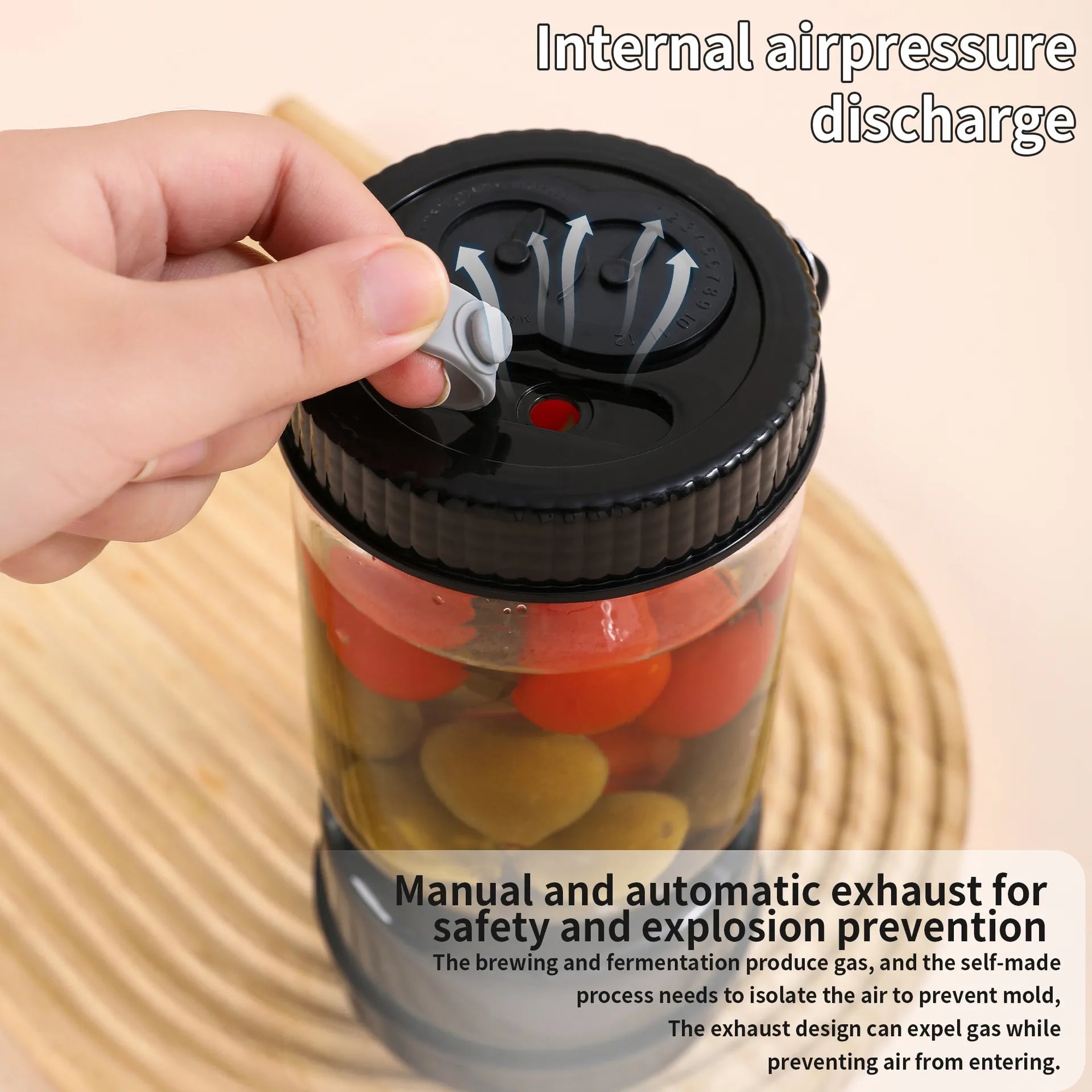 The Southern Atelier – Stylish Glass Pickle Jar with Functional Elegance for Modern Interiors - The Southern AtelierSKU_1775909317241_102