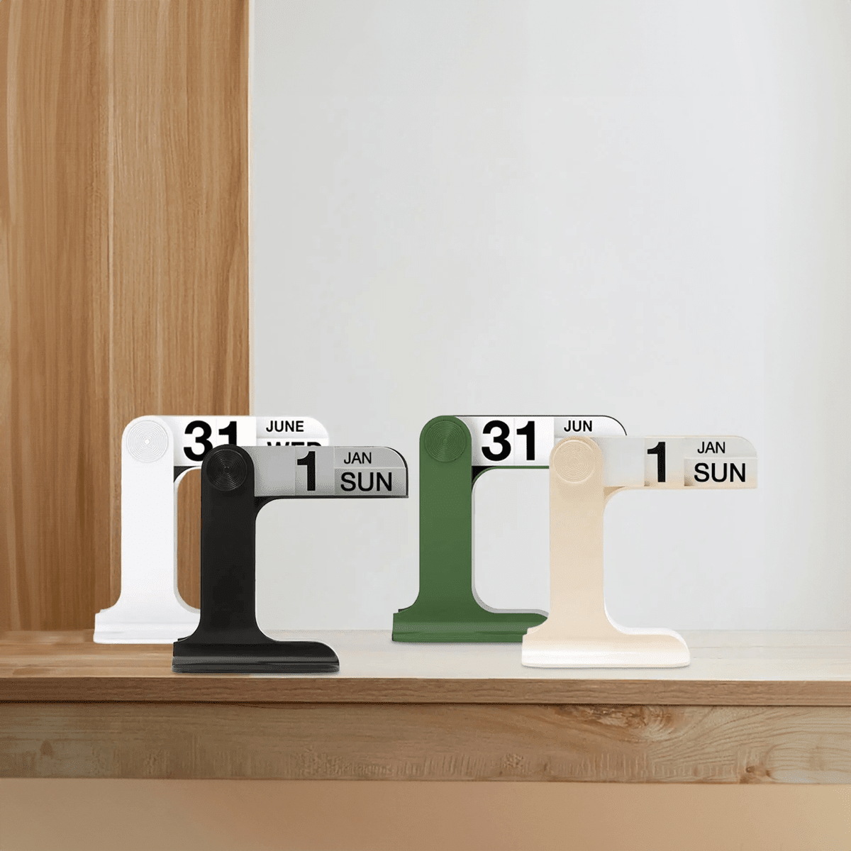 The Southern Atelier – Stylish Rotatable Desk Calendar in Scandinavian Aesthetics for Modern Interiors - The Southern AtelierSKU_1775908943226_652