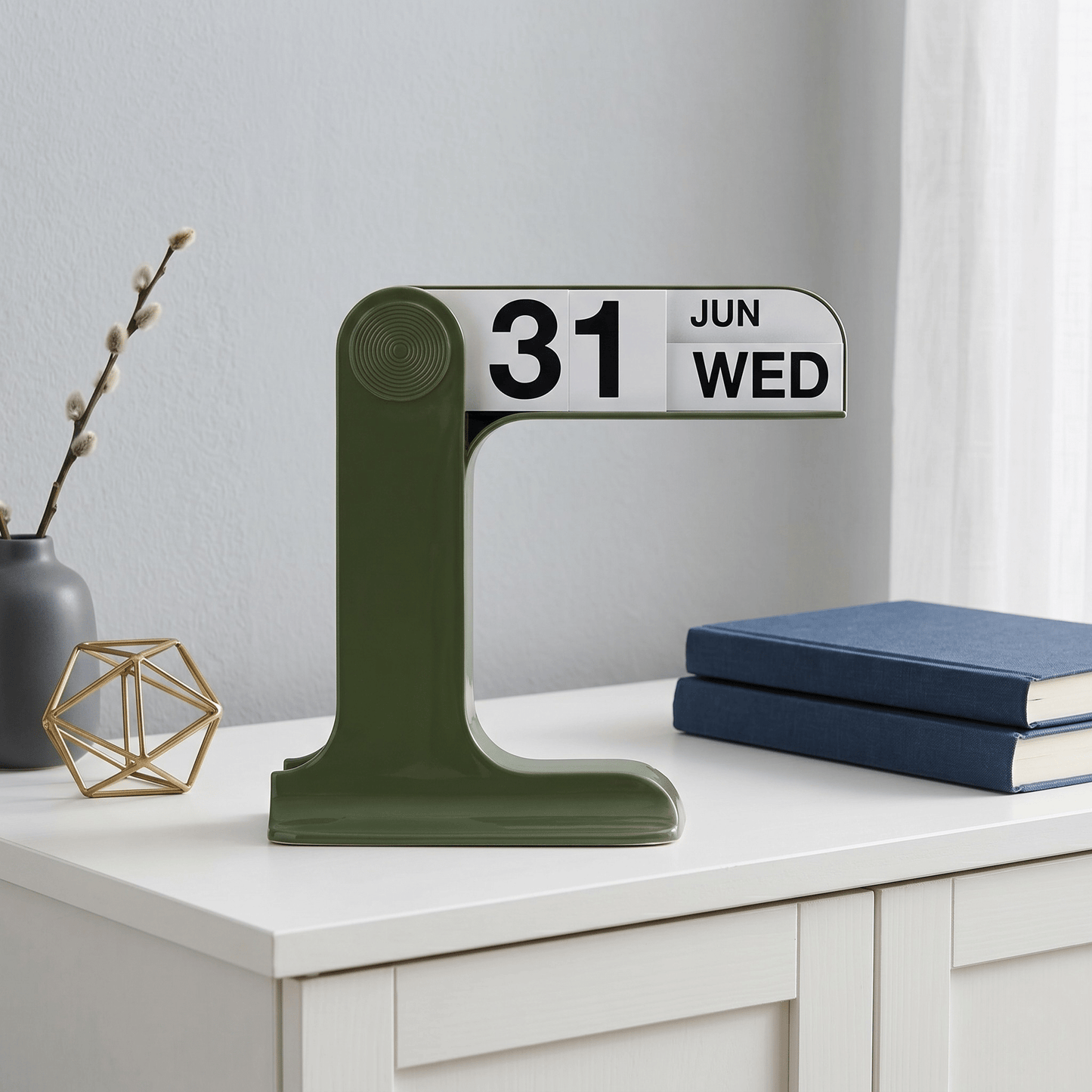 The Southern Atelier – Stylish Rotatable Desk Calendar in Scandinavian Aesthetics for Modern Interiors - The Southern AtelierSKU_1775908943226_652