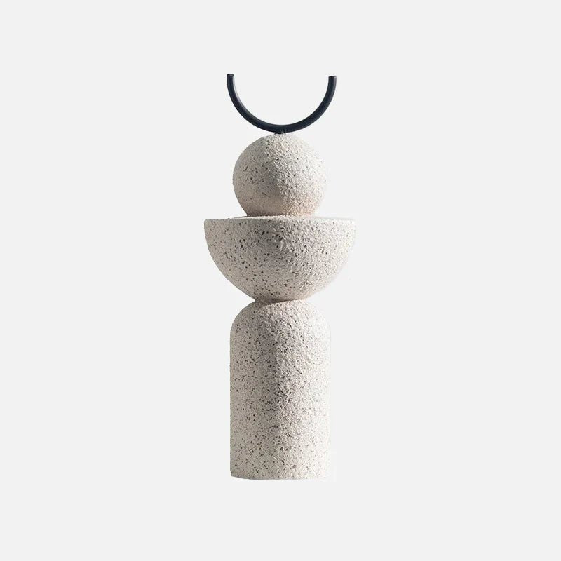 The Southern Atelier – Sun Tribute Sandstone Sculpture - The Southern AtelierSKU_1755802828047_758
