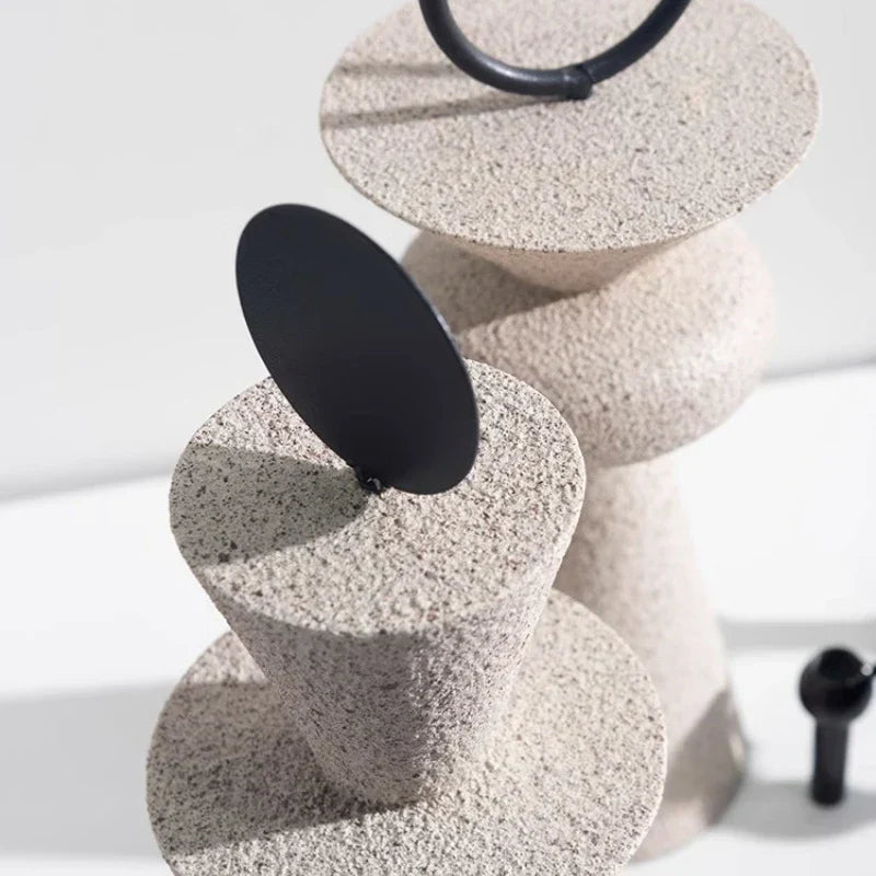The Southern Atelier – Sun Tribute Sandstone Sculpture - The Southern AtelierSKU_1755802828047_758