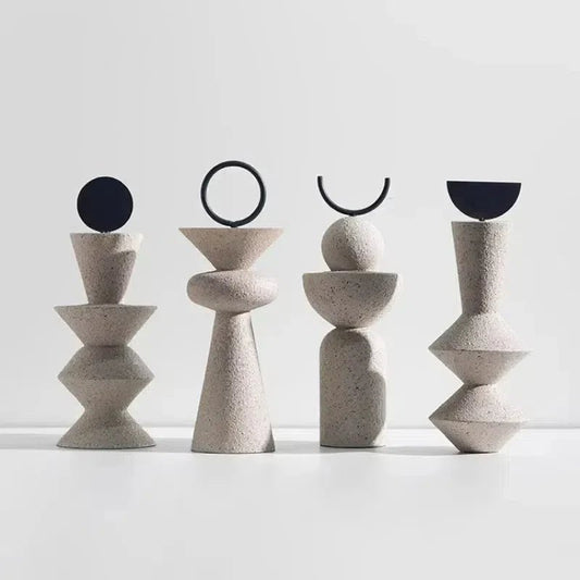 The Southern Atelier – Sun Tribute Sandstone Sculpture - The Southern AtelierSKU_1755802828047_839
