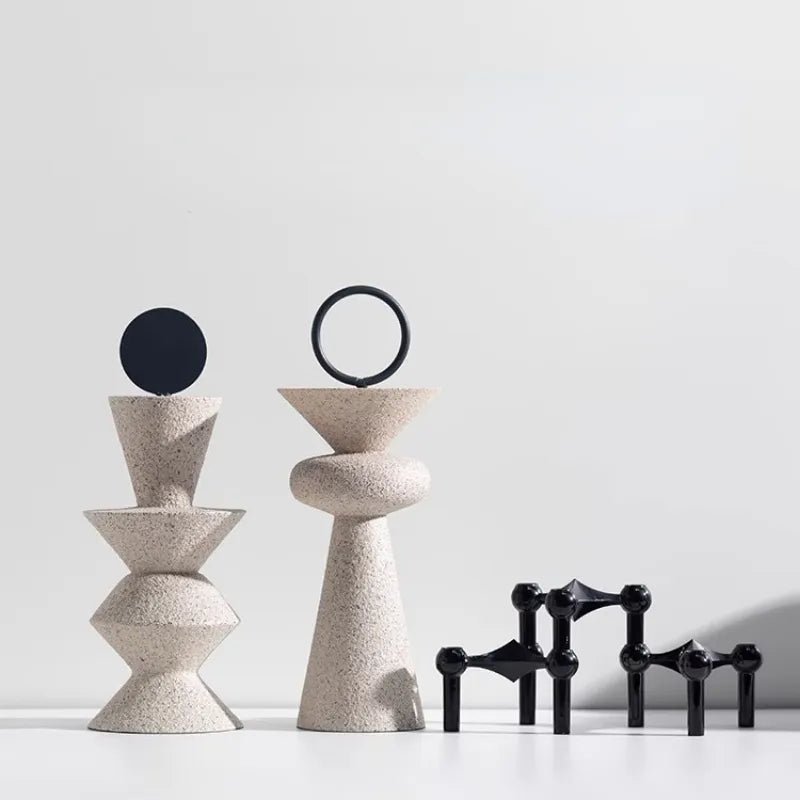 The Southern Atelier – Sun Tribute Sandstone Sculpture - The Southern AtelierSKU_1755802828047_839