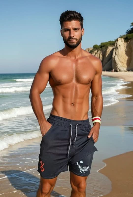The Southern Atelier - Terek 2-in-1 Training Shorts in Ultralight 4-Way Stretch with Phone Pocket and Towel Hook - The Southern AtelierSKU_1784316699737_332