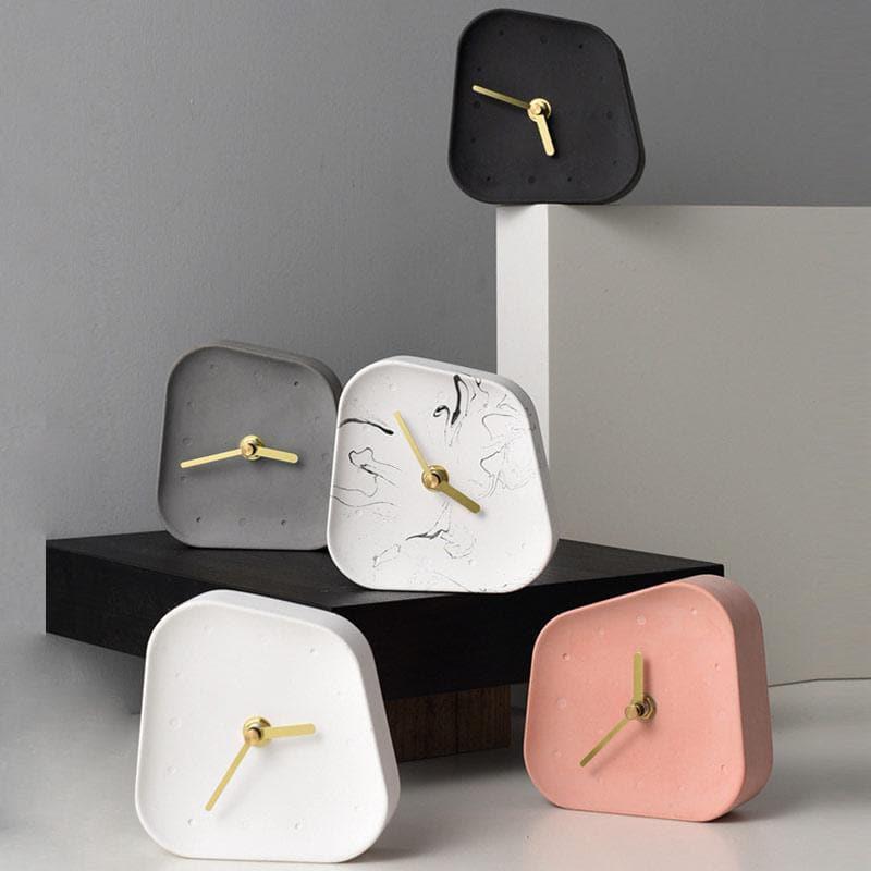 The Southern Atelier – Timeless Cement Desk Clock - The Southern AtelierSKU_1755799741743_20