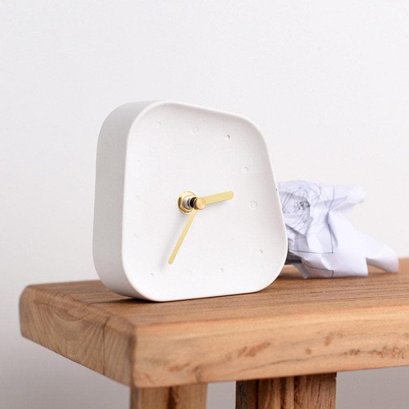 The Southern Atelier – Timeless Cement Desk Clock - The Southern AtelierSKU_1755799741743_71