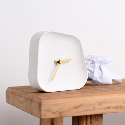 The Southern Atelier – Timeless Cement Desk Clock - The Southern AtelierSKU_1755799741743_71