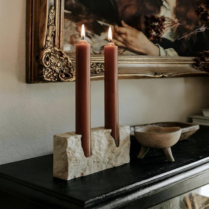 The Southern Atelier – Timeless Glow Stone Candle Holder - The Southern AtelierSKU_1755202273523_556