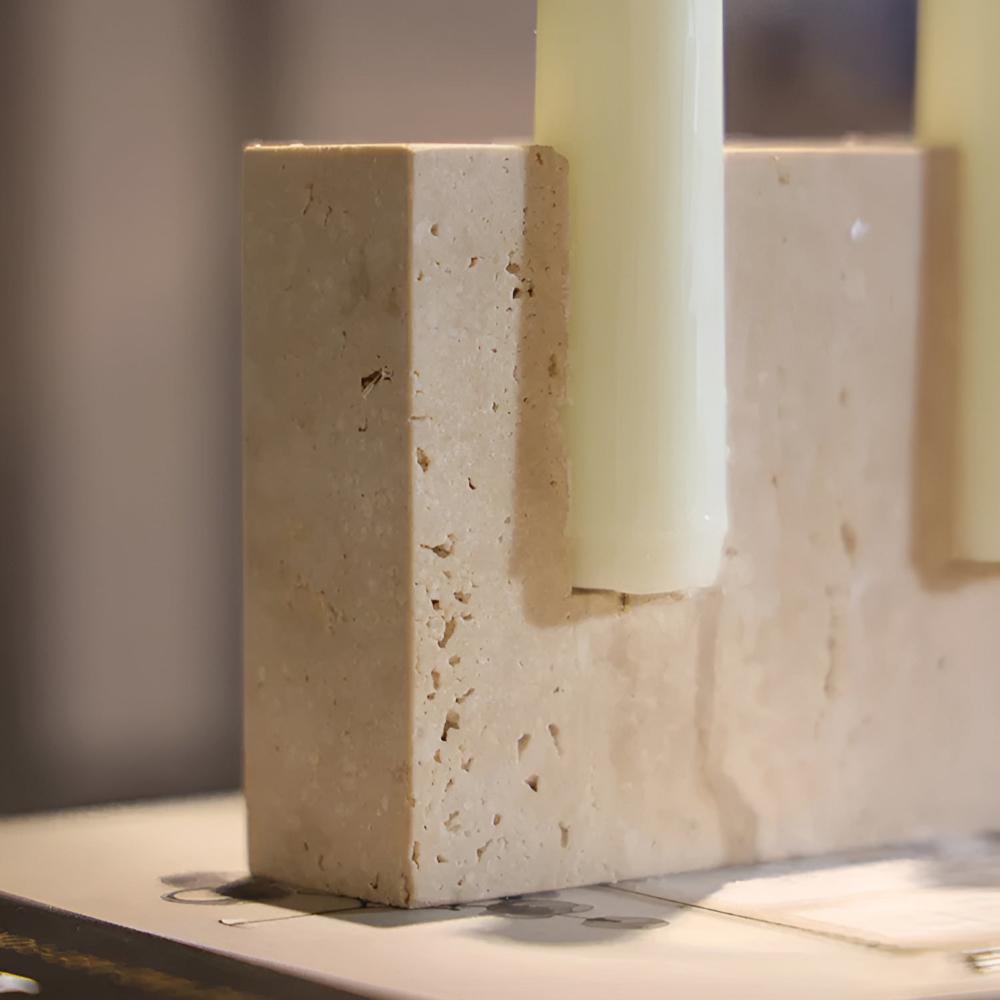 The Southern Atelier – Timeless Glow Stone Candle Holder - The Southern AtelierSKU_1755202273523_556