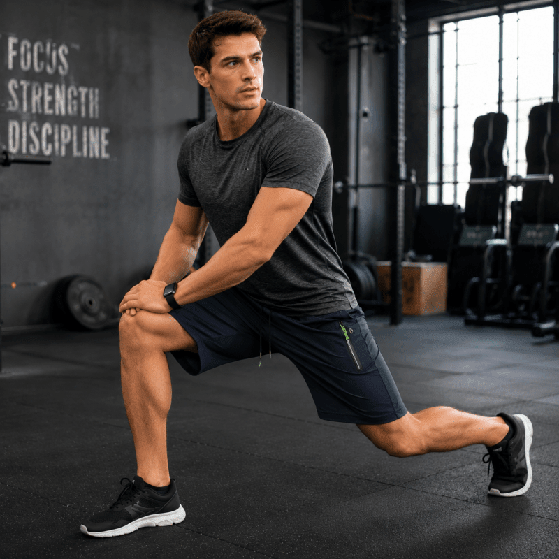 The Southern Atelier - Titan Performance Shorts in Breathable Fabric with Zip Pockets for Running and Everyday Wear - The Southern AtelierSKU_1784316681970_146