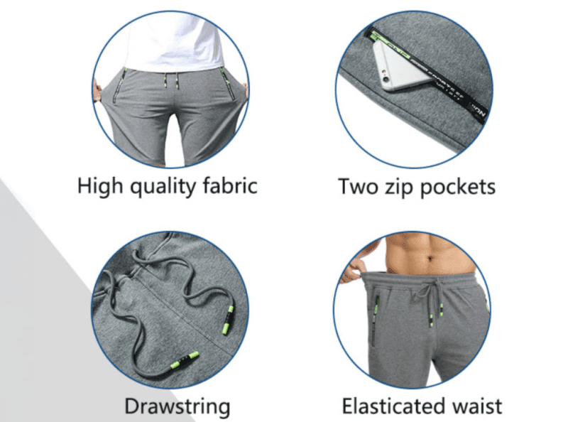 The Southern Atelier - Titan Performance Shorts in Breathable Fabric with Zip Pockets for Running and Everyday Wear - The Southern AtelierSKU_1784316681970_146