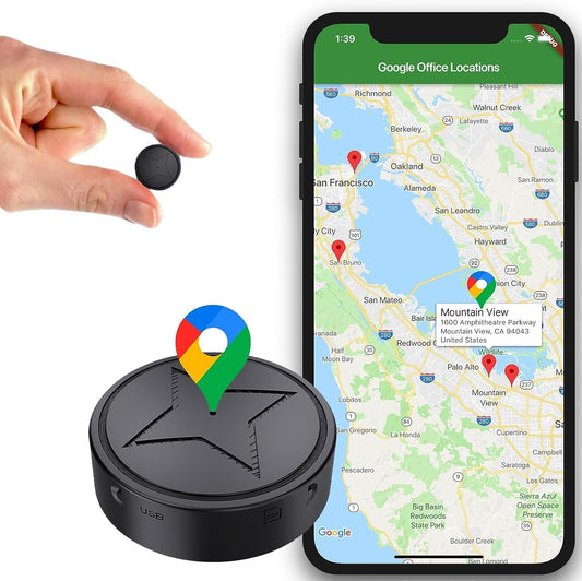The Southern Atelier - TrackFusion GPS Tracker with 5-10m Accuracy and Strong Magnetic Mount for Vehicles and Valuables - The Southern AtelierSKU_1786566149398_314