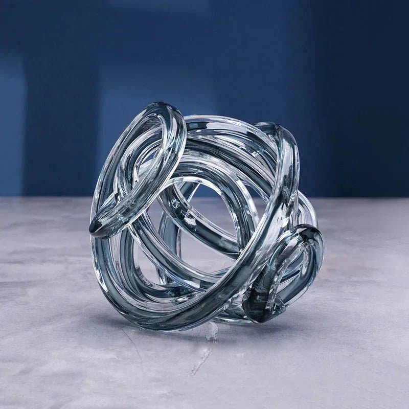 The Southern Atelier – Twisted Coil Glass Sculpture - The Southern AtelierSKU_1755802834569_304