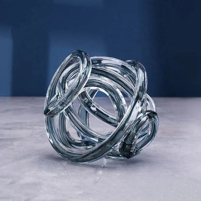 The Southern Atelier – Twisted Coil Glass Sculpture - The Southern AtelierSKU_1755802834569_304